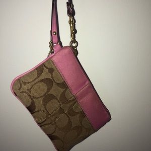 Coach wristlet